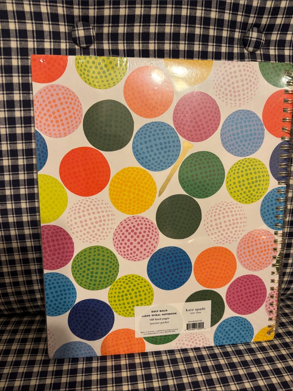 kate spade Colorful Polka Dot Spiral Notebook - Multicolor Dots - Picture 2 of 2